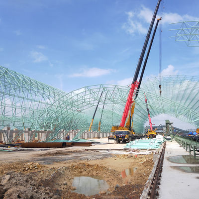 Nhà kho kết cấu thép tùy chỉnh, nhà xưởng công nghiệp lắp ghép