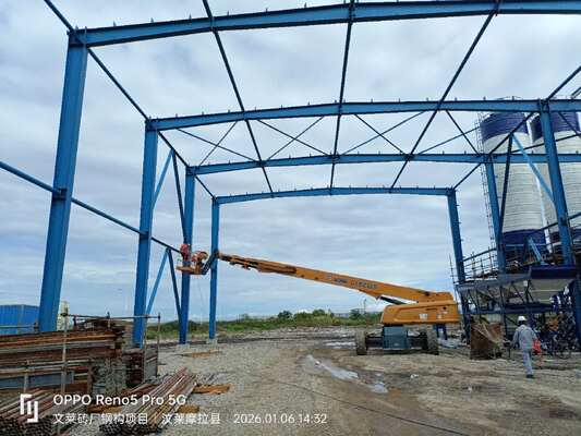 Q355 Bầu kho thép cho tòa nhà trải dài lớn