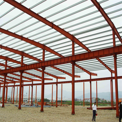 Q235B Khung cổng một cổng Cổng thông tin đột lỗ Kết cấu thép CAD cho nhà kho hội trường