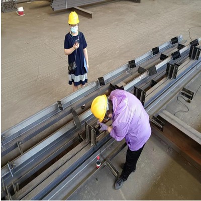 Phụ kiện lắp ráp khung không gian Q345 mạ kẽm Mái nhà 950mm với màu xám