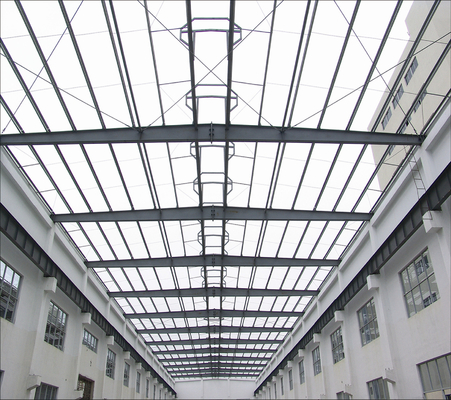 Prefab Kim loại mái nhà mái vòm lắp đặt giếng trời PU cho xây dựng tòa nhà