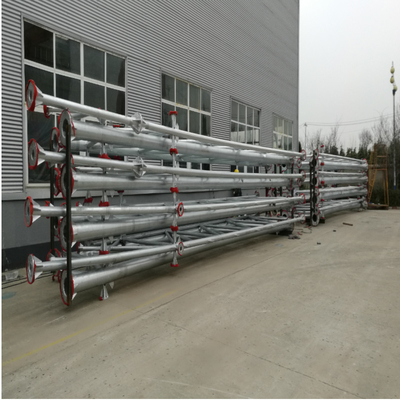Khung không gian bằng thép mạ kẽm nhúng nóng S355JR Decoiling Rigid