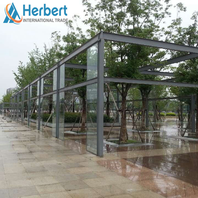 Prefab Curb Gắn mái Dome Giếng trời Khoảng cách lớn 820mm Cắt mái