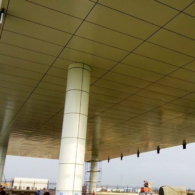Tòa nhà xây dựng Toll Plaza đúc sẵn 50mm 150mm Mái