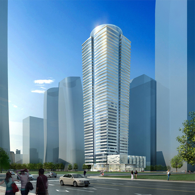 Q235B Bức tường bằng nhôm cách âm CAD được tùy chỉnh bằng hợp kim Tiết kiệm năng lượng
