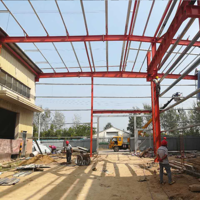 Khung thép cổng màu tùy chỉnh cho ứng dụng thương mại