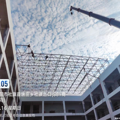 Khả năng chống gió Cấu trúc mô hình kết cấu khung thép nhẹ đúc sẵn Các hạng mục lưu trữ