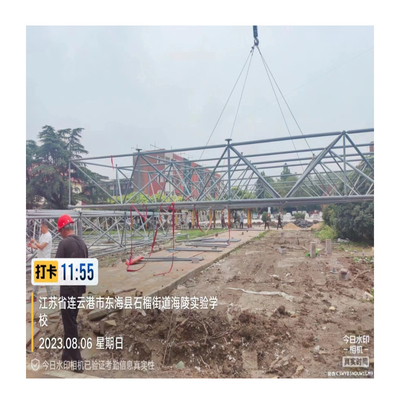 Kết cấu thép Nút khung không gian xây dựng bằng thép với thép Q345(S355JR) hoặc Q235(S235JR)