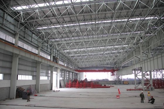 Cấu trúc thép tiền chế Xây dựng Cấu trúc thép truss dài