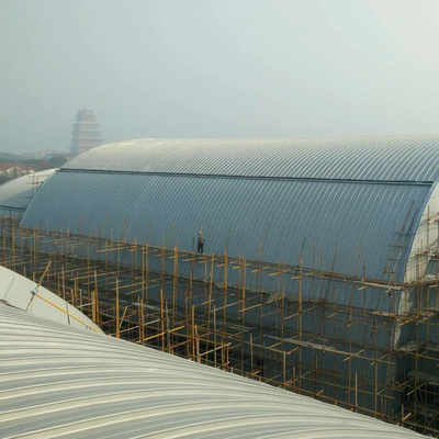 Sức mạnh mạnh Arena Thép xây dựng mái nhà bảng sandwich và tấm thép đơn