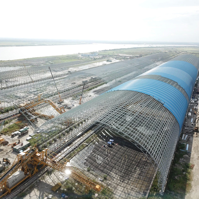 Cấu trúc mái nhà kho với khung