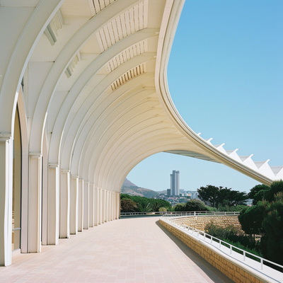 Cấu trúc màng căng ETFE và PTFE cho các hình dạng kiến trúc thanh lịch