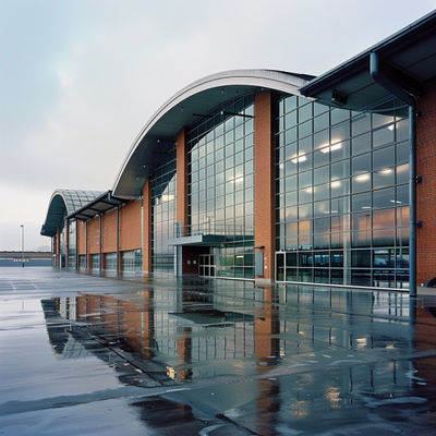 Cấu trúc không gian thanh lịch và sáng tạo cho thư viện và phòng triển lãm