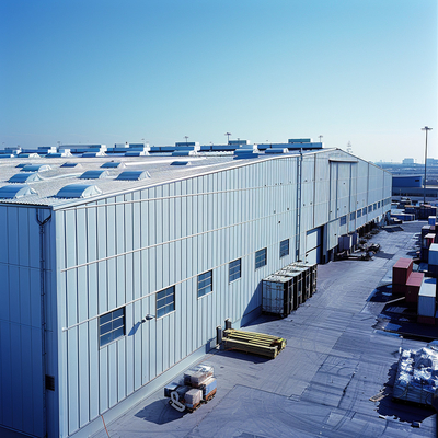 Khung cổng thép cho các trung tâm logistics Giải pháp xây dựng hiệu quả và linh hoạt