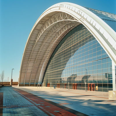 Cấu trúc không gian thép cho các cấu trúc treo trong phòng chiếu phim tối đa hóa không gian và chất lượng âm thanh