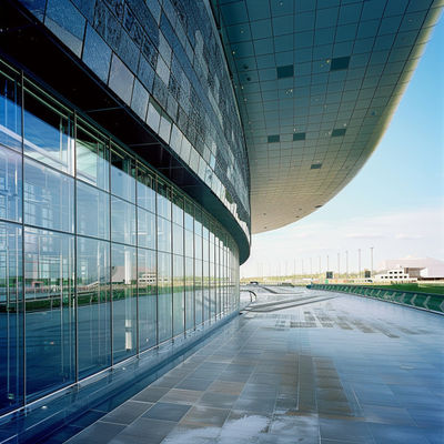 Cấu trúc không gian thép cho các cấu trúc treo trong phòng chiếu phim tối đa hóa không gian và chất lượng âm thanh