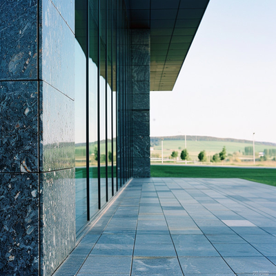 Tường rèm đá granite cho các trung tâm nghệ thuật lớn