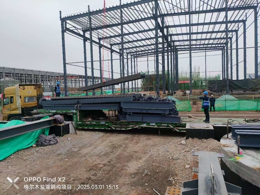 Định dạng thép màu tùy chỉnh Khung cổng cho ứng dụng thương mại công nghiệp