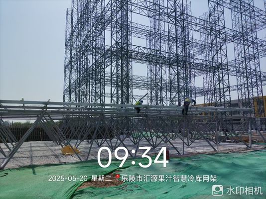 Thép khung không gian cho mái nhà và tường Panel lựa chọn cho kho chứa than nhà kho