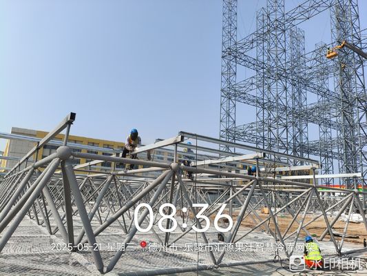 Thép khung không gian cho mái nhà và tường Panel lựa chọn cho kho chứa than nhà kho