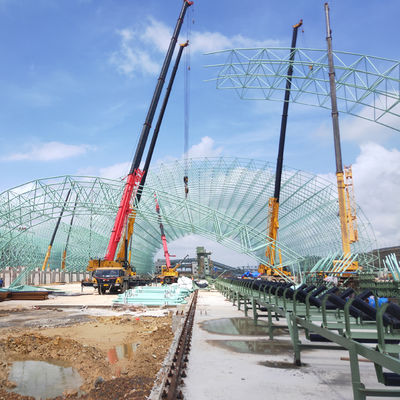 Nhà kho kết cấu thép tùy chỉnh, nhà xưởng công nghiệp lắp ghép