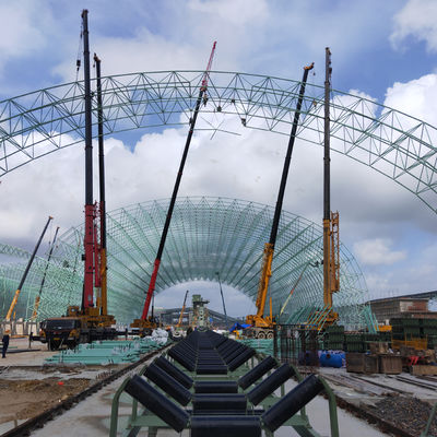 Nhà kho kết cấu thép tùy chỉnh, nhà xưởng công nghiệp lắp ghép