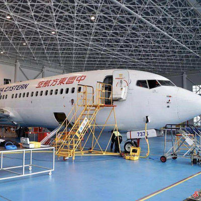 Nhà kho nhà chứa máy bay kết cấu thép tiền chế nhẹ tiêu chuẩn GB