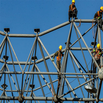 Prefabricated Steel Building with 50 Years Usage and 15-21 Days Delivery in Customized Color