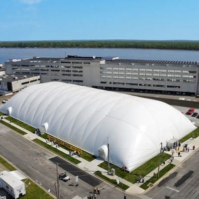 Large Span Precast Steel Space Frame with Light Assembly for Warehouse Building and 15-21 Days Delivery