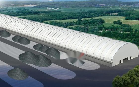 Large Span Precast Steel Space Frame with Light Assembly for Warehouse Building and 15-21 Days Delivery